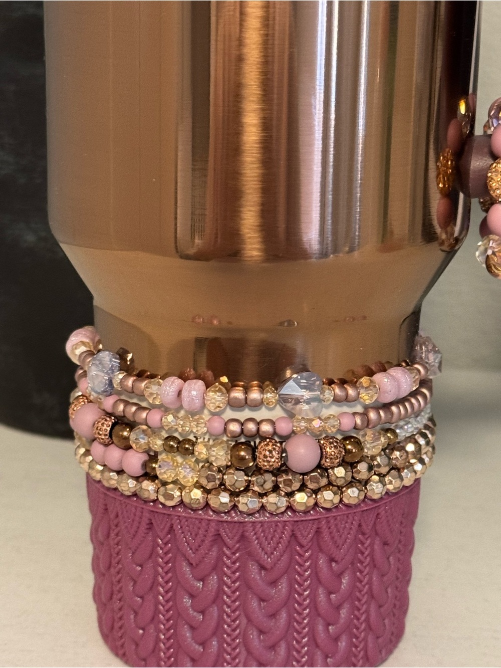 Polished Rose Gold Stanley - Picture 2 of 6